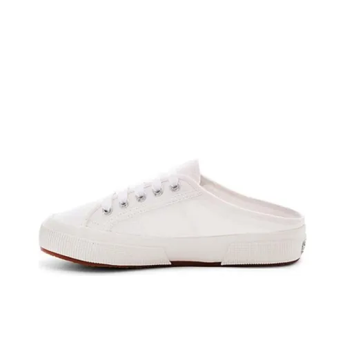 SUPERGA Противоскользящие домашние тапочки унисекс белые