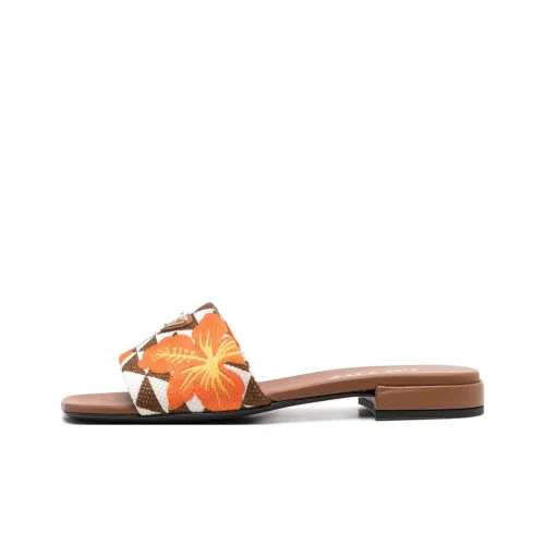 PRADA Слипоны Женские Коричневый