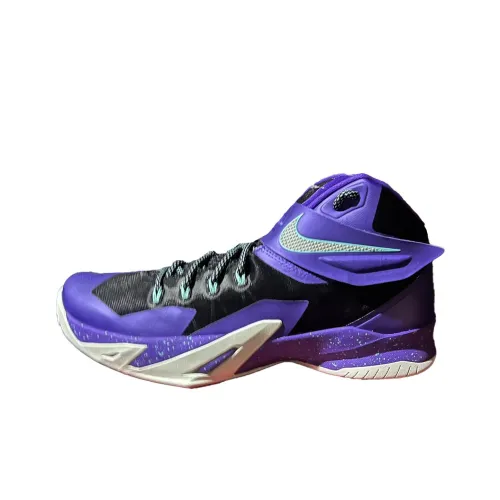 Баскетболка Nike Zoom Soldier 8 Высокий Топ Фиолетовая Черная Мужская