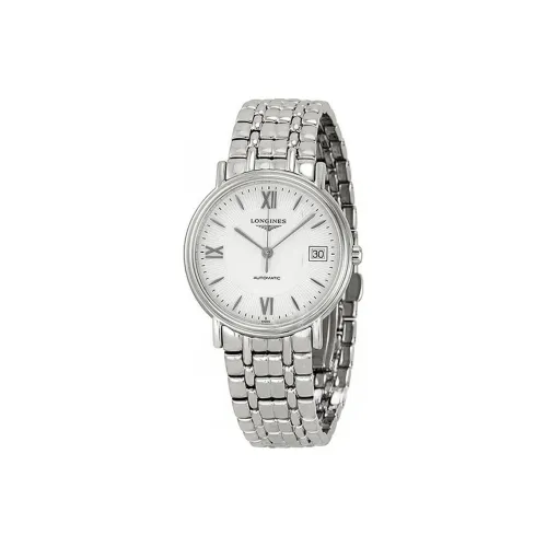 LONGINES Автоматический Механический Механизм Мужские Часы Elegant Collection 35 мм Белые