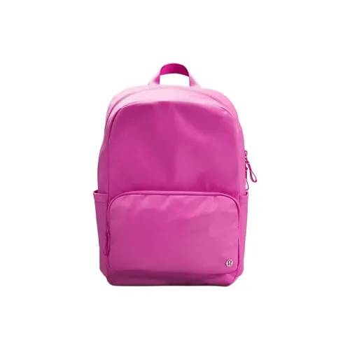Lululemon Nylon Backpack Standard Unisex Pink Лулulemon Нейлоновый рюкзак стандартный унисекс розовый