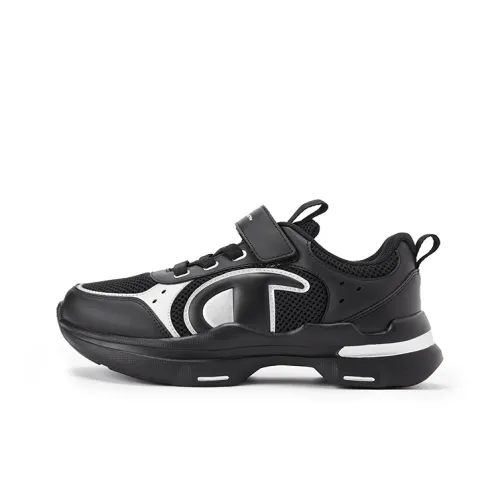 Champion Kids Low Топ Детские беговые кроссовки Черный Подростки