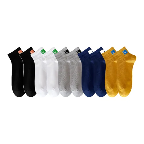 Lan Miao Низкие носки Мужские упаковка из 10 пар