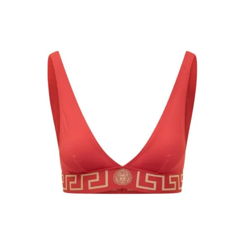 VERSACE Женские бюстгальтеры красного цвета