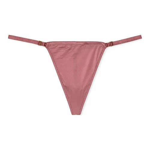 Victoria's Secret Very Sexy V Фурнитура Регулируемый V STRING Трусики V R Нижнее белье Женские 1 упаковка Винтаж Розовый