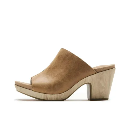 ROCKPORT Резиновая подошва противоскользящие устойчивые к истиранию слипоны женские коричневый