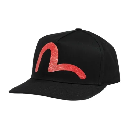 EVISU Хлопок Truck Драйвер Шляпа Унисекс Черный