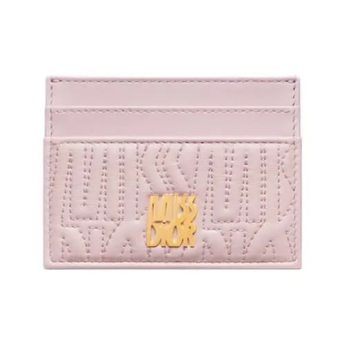 DIOR Miss Dior Lambskin Картхолдер Женский Светло-розовый