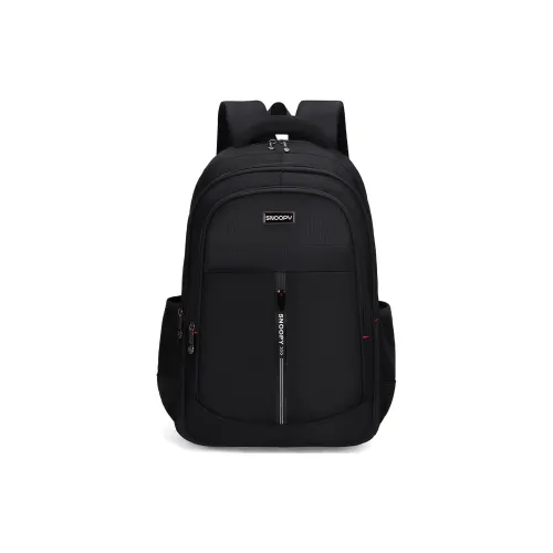 SNOOPY Oxford Student Bag Standard Men's Black Blue SNOOPY Оксфорд Студенческая Сумка Стандартная Мужская Черная Синяя