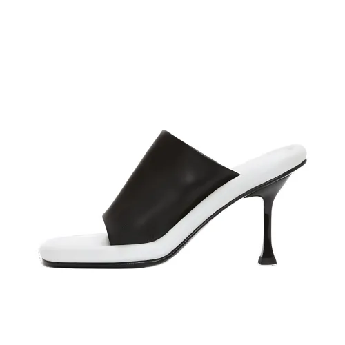 JW Anderson Bumper Tube Слипоны Черный/Белый Женские