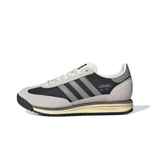 Adidas Originals SL 72 RS Slip Resistant Abrasion Resistant Низкий Топ Casual Унисекс Серый Черный