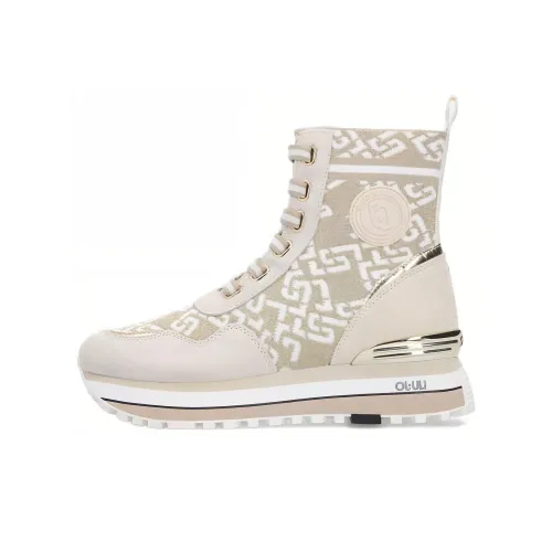 PHILIPP PLEIN Высокий топ Повседневная обувь Женская Золотая