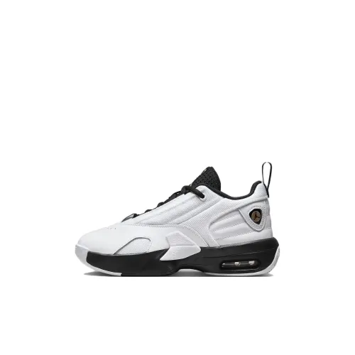 Jordan Max Aura 6 противоскользящие устойчивые к истиранию детские повседневные кроссовки белые