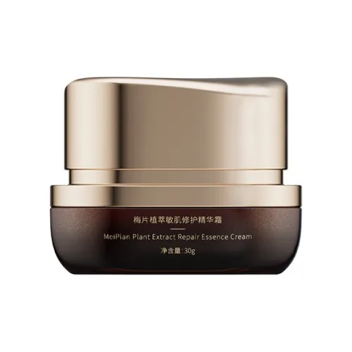 HUAQINGYUAN Мэй Растительный экстракт Чувствительная кожа Восстанавливающий суть Крем Успокаивающий Увлажняющий