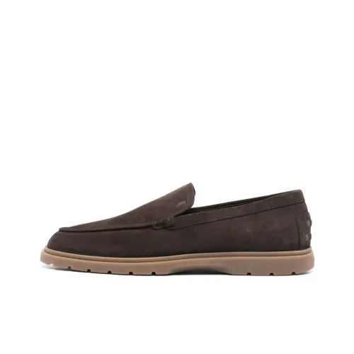 TOD'S Лоферы Темно-коричневый Мужской