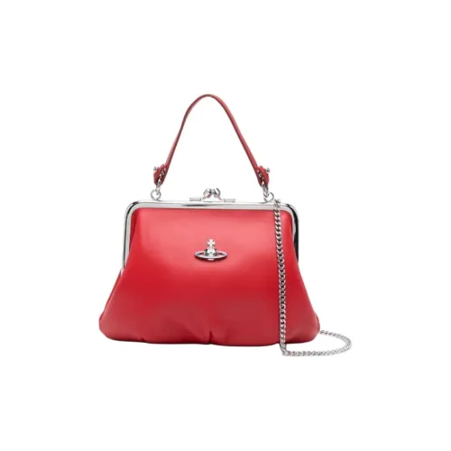 Vivienne Westwood Телячья кожа Одно плечо Сумка Женская Тотальная малина