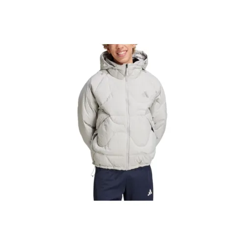 Adidas Down Jacket Unisex Light Gray Adidas Пуховик Унисекс Light Серый