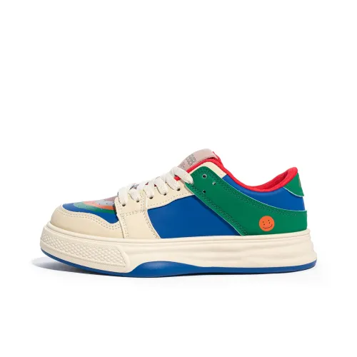 Humanism 1986 Slip Resistant Balance Support Low Top Скейтборд Кроссовки Женские Джоггер Синий