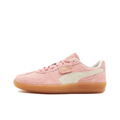 PUMA Palermo Low Топ Скейтборд Кроссовки Унисекс Розовый Белый