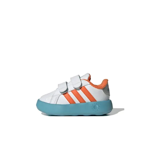 Детская обувь Adidas GRAND COURT 2,0 Low Top белый цвет