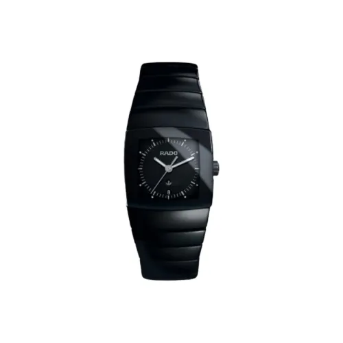 RADO Автоматический Механический Movement Женские Серебро Diamond Collection Часы 26 мм Черный