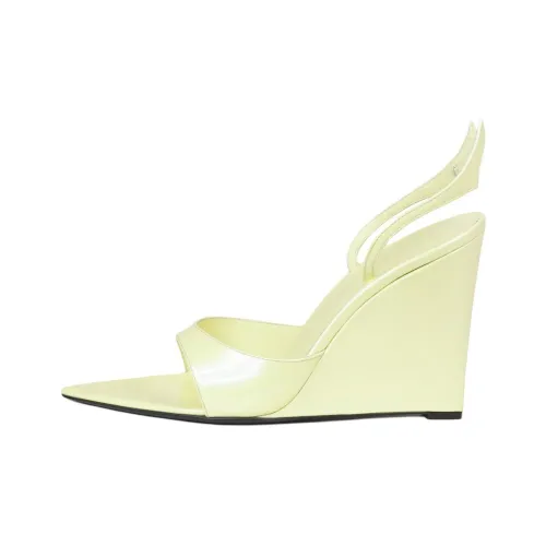 Schutz One Ремень Сандалии 10,6 см Женские Желтые