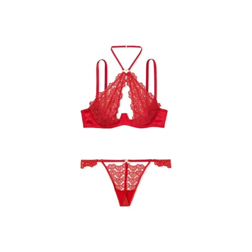 Victoria's Secret Комплект нижнего белья для женщин красный