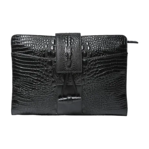 ALNI BITTON ПУ (полиуретан) клатч мужской черный