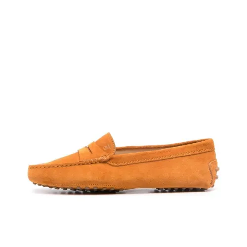 TOD'S Лоферы на резиновой подошве Апельсин Женские