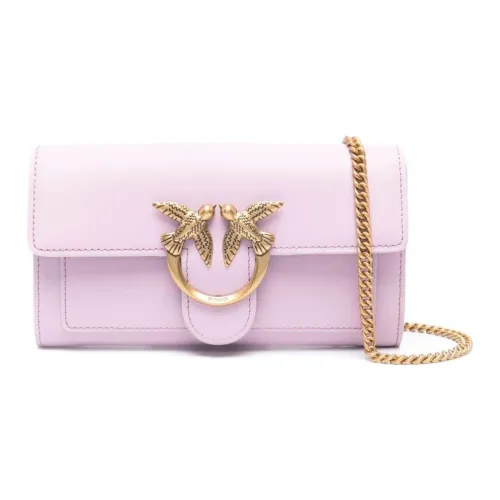 PINKO Сумка через плечо из кожи сумка на плечо женская розовая