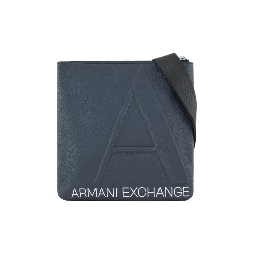 ARMANI EXCHANGEAE Полиэстер Сумка через плечо Мужская Темно-синяя
