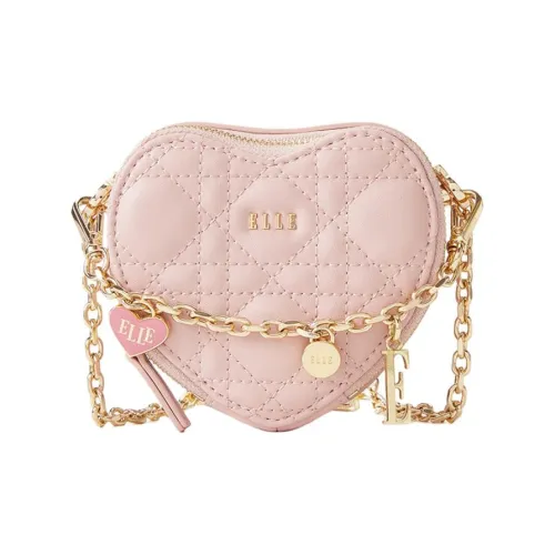 ELLE Сумка из коровьей кожи Mini Женская Розовая Белая