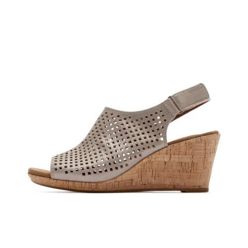 ROCKPORT One Ремешок Сандалии 7 см Женские Коричневый