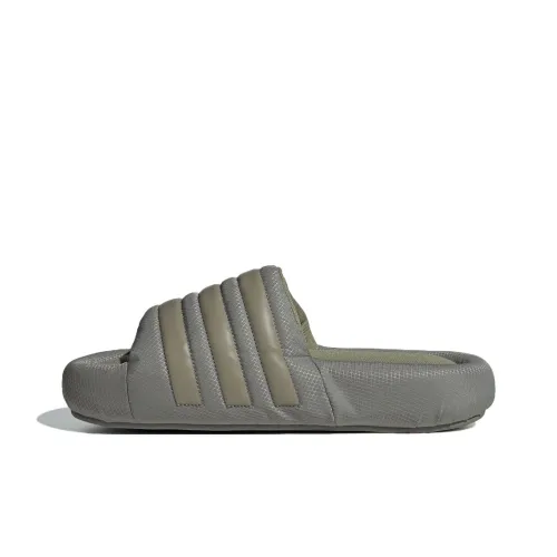 adidas originals Adilette 24 Слипоны Галька Серебристо-серый Унисекс