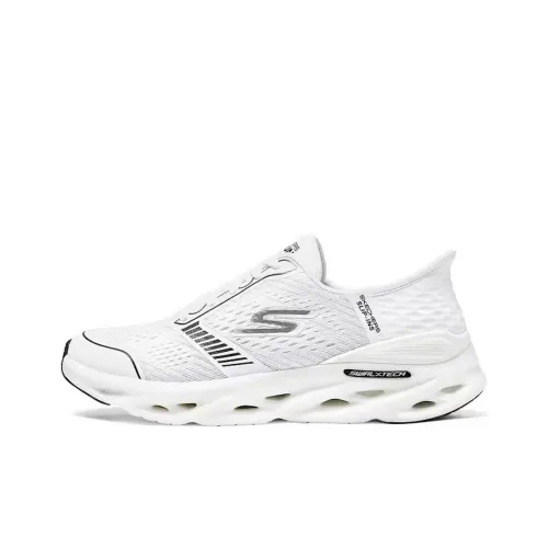 Skechers WOMEN'S GO Series Низкие Беговые Кроссовки Женские Белые Черные