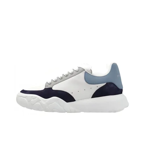 Alexander McQueen Низкий топ Повседневная обувь Мужская Серый Белый