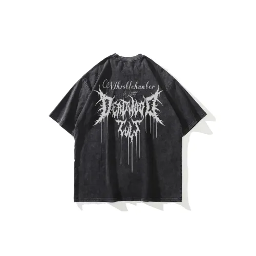 WHISTLEHUNTER Черная унисекс футболка
