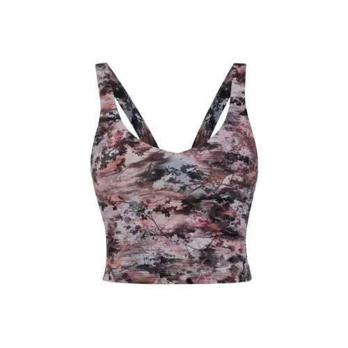 Lululemon Align Коллекция Deep AUTUMN Лес Смешанный цвет Женские Майки для Йоги