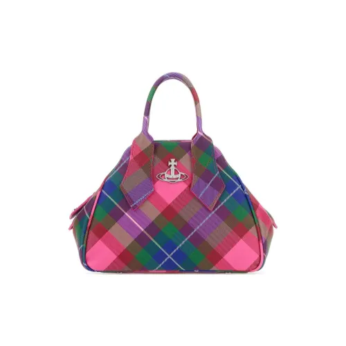 Vivienne Westwood Сумка из синтетической кожи маленькая женская розовая многоцветная