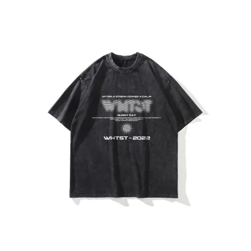 WHISTLEHUNTER Рубашка с длинным рукавом унисекс черная