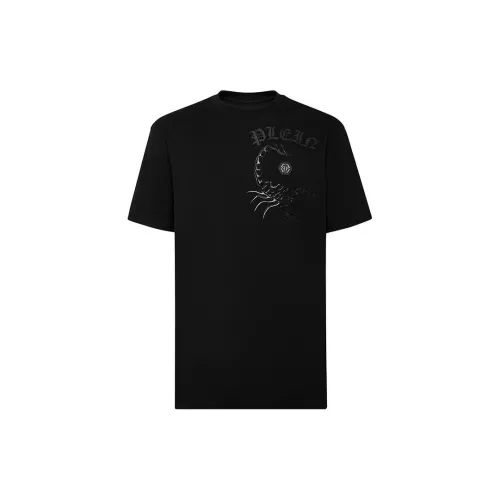 PHILIPP PLEIN Мужские черные рубашки T