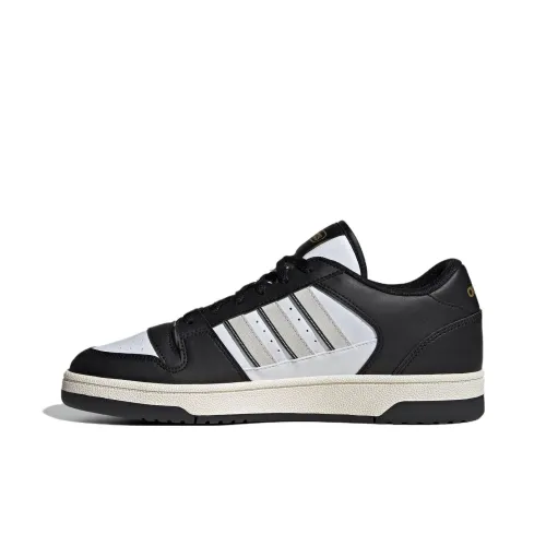 Adidas TURNAROUND Slip-resistant Abrasion-resistant Low Top Skateboard Shoes Men's Black White