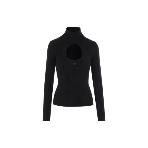 COURREGES Черные Женские Свитера