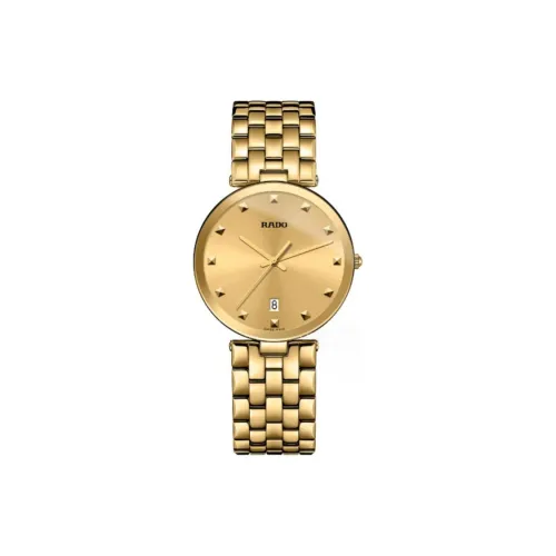 RADO Кварцевый механизм Мужские часы Florence Collection 38 мм Золото