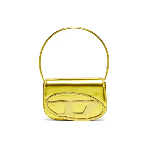 DIESEL Коровья кожа Сумка Сумка через плечо Женская Желтая