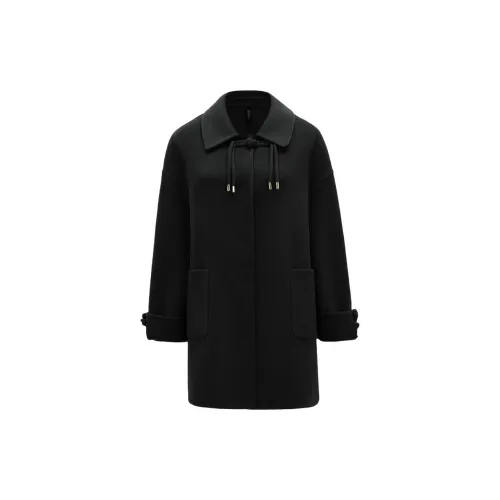 Beast King Свободный крой Шерстяная куртка Женская