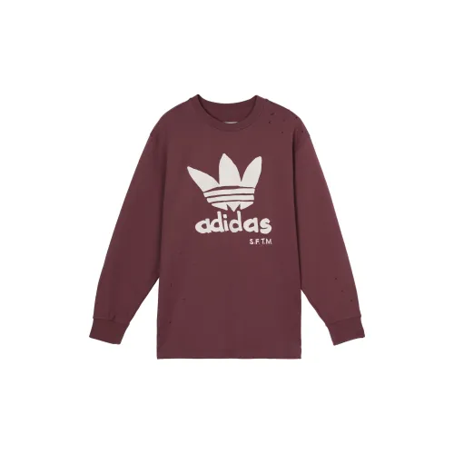 Adidas Originals X SONG FOR THE MUTE T-Shirt Унисекс Бордовый