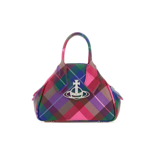 Vivienne Westwood Синтетическая кожа Одно плечо Сумка Мини Женская Розовая Многоцветная