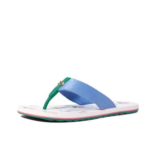 COACH Шлепанцы Женские Синие Зеленые