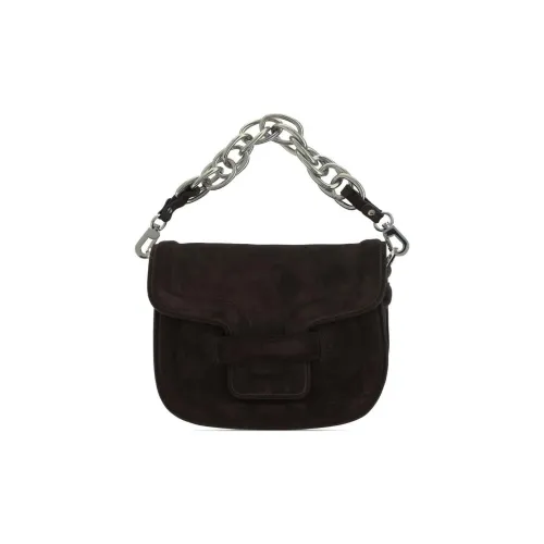 Pierre Hardy Сумка через плечо из коровьей кожи Унисекс Черная